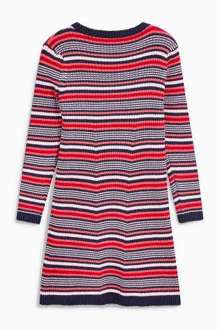 Red Stripe Swing Dress (3mths-6yrs)